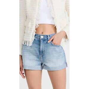 L'AGENCE Jazz High-Rise Denim Shorts Size 26